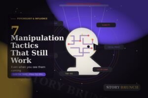 Image featuring an article on 7 manipulation tactics that one can see but they still work.